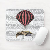 Vintage Flugmaschine Mousepad (Mit Mouse)