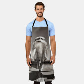 Vintage Flugroute Schürze (Getragen)