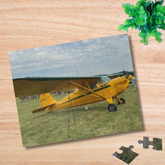 Vintage-Flugzeug-Foto Pilot-Daddy-Geburtstag Luftf Puzzle