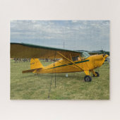 Vintage-Flugzeug-Foto Pilot-Daddy-Geburtstag Luftf Puzzle (Horizontal)