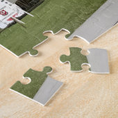Vintage-Flugzeug-Foto Pilot-Daddy-Geburtstag Luftf Puzzle (Seite)