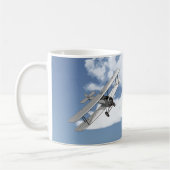 Vintage-Flugzeug Kaffeetasse (Links)