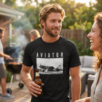Vintage-Flugzeug Schwarz-Weiß-Luftfahrtfoto
