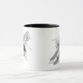 Vintage-Flugzeug Tasse (Zentrum)