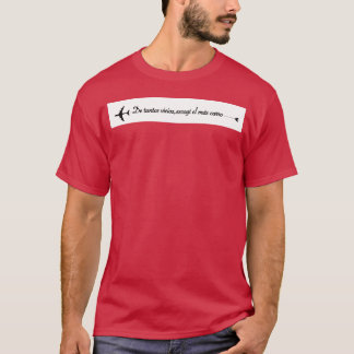 Vintage-Flugzeug-Zitat Mädchen T-Shirt