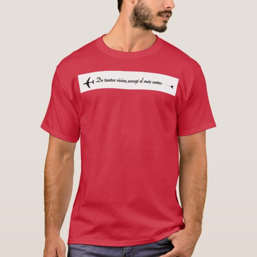 Vintage-Flugzeug-Zitat Mädchen T-Shirt (Vorderseite)
