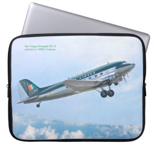 Vintage Flugzeuge für den Neoprenschlauch Laptopschutzhülle