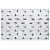 Vintage Flugzeugwolken Navy Blue Stoff (Yard (91,4 cm))