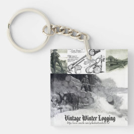 ‚Vintage Flussschweine‘ Schlüsselanhänger