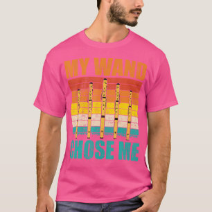 Vintage Flute-Musik-Band "Meine Wand wählt mich Fl T-Shirt