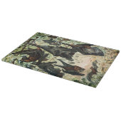 Vintage flying fox bat acadamia illustration  schneidebrett (Ecke)