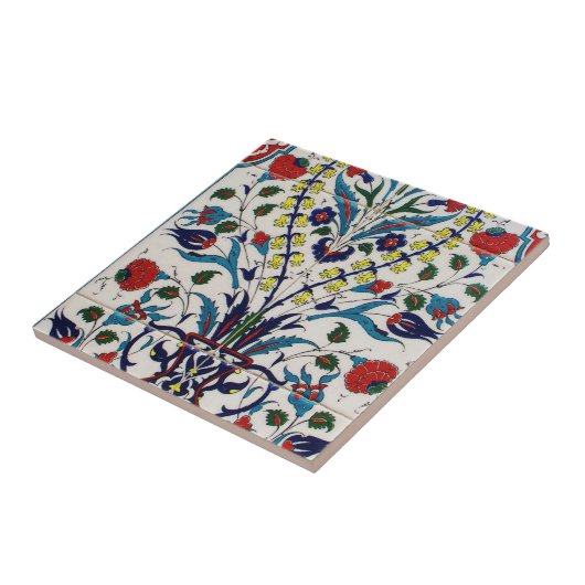 Vintage Folklorekonstruktion Fliese (Seite)