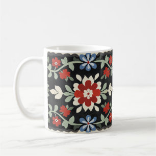 Vintage Folklorekunst Kaffeetasse