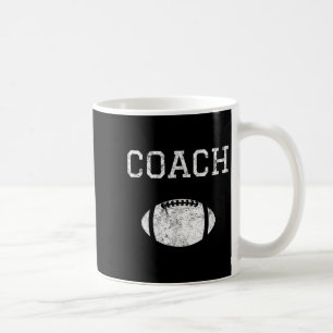 Vintage Football Coach Grafik Kaffeetasse