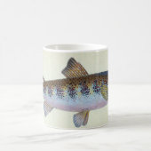 Vintage Forellefisch-Tasse Kaffeetasse (Mittel)