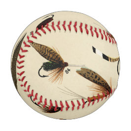 Vintage Forellenflüge Baseball