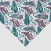Vintage Forest Ferns Botanical Print Seidenpapier (Detail)