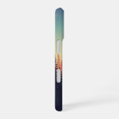 Vintage Forest Gradient iPhone 16 Hülle (Rechte Seite)