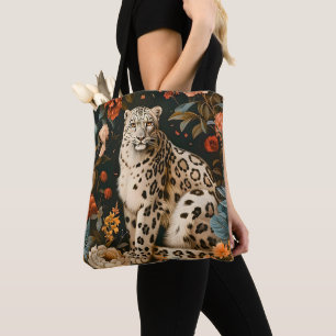 Vintage-Forest-Tiger-Botanischer-Blumengarten Tasche