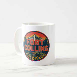 vintage fort collins colorado bergcamping kaffeetasse