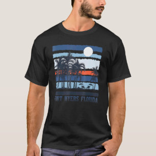 Vintage Fort Myers Florida Sommer 80er Strand Ande T-Shirt