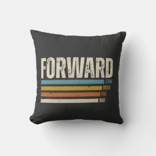 Vintage Forward T-Shirt Kissen