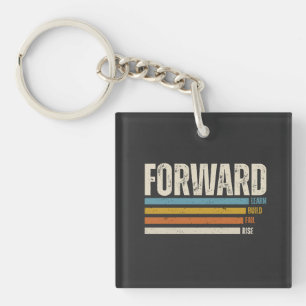Vintage Forward T-Shirt Schlüsselanhänger
