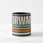 Vintage Forward T-Shirt Tasse (Zentrum)