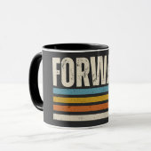 Vintage Forward T-Shirt Tasse (Vorderseite Links)