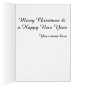 Vintage Foto Angel Grußkarte (Innen (Rechts))