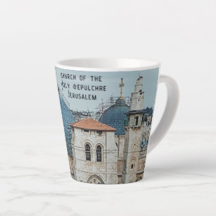 Vintage-Foto Christlicher Glaube religiös Milchtasse