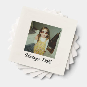 Vintage-Foto-Jahresparty-Servietten im Stil von 19 Serviette