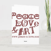 Vintage Foto-Jubiläumskarte Karte (Rückseite)