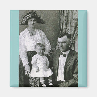 Vintage-Foto-Magnet Magnet