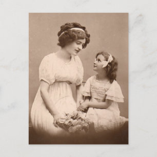 vintage Foto Postkarte