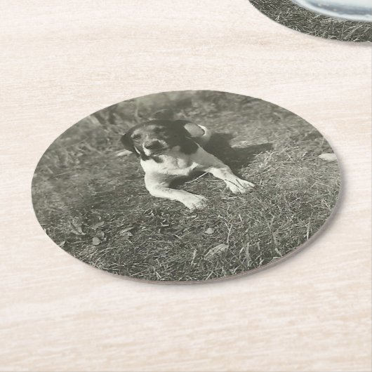 Vintage Foto Untersetzer "Prinz-" (Angewinkelt)