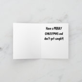 Vintage Foto Weihnachtskarten Feiertagskarte (Innenseite)