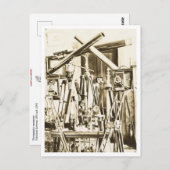 Vintage Fotoausrüstung Postkarte (Vorne/Hinten)