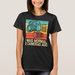 Vintage-Fotograf für Männer Frauen Fotografie T-Shirt