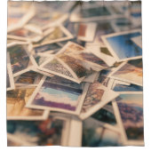 Vintage Fotografie Duschvorhang (Vorderseite)