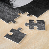 Vintage Fotografie einer tätowierten Dame Puzzle (Seite)