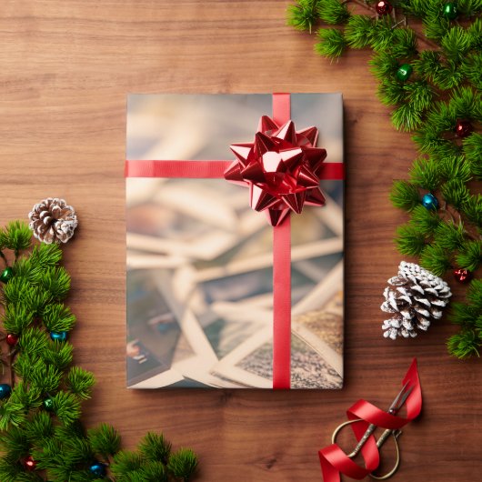 Vintage Fotografie Geschenkpapier (Feiertagsgeschenk)