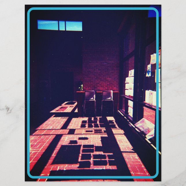 Vintage Fotografie-Geschichte Briefbogen (Vorderseite)