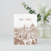 Vintage Fotografie in Italien Postkarte (Stehend Vorderseite)