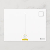 Vintage Fotografie in Italien Postkarte (Rückseite)