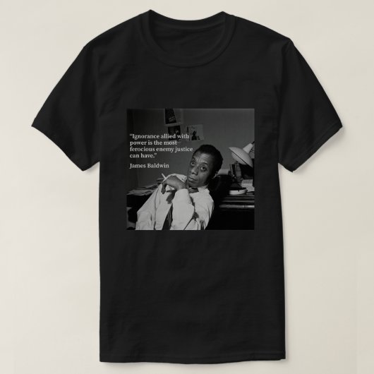 Vintage Fotografie James Baldwin Equality Geschenk T-Shirt (Design vorne)