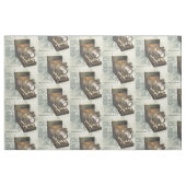 Vintage Fotografie-Kamera-Illustration Stoff (Fat Quarter (45,7 x 55,9 cm))