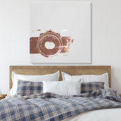 Vintage Fotografie Leinwanddruck (Insitu (Schlafzimmer))