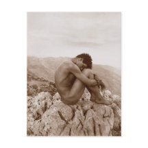 Vintage Fotografie Mann Wilhelm von Gloeden