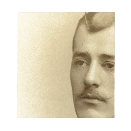 Vintage Fotografie Notizblock (Vorderseite)